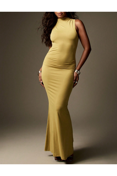 Sheya Rochie maxi Shein Missguided, verde