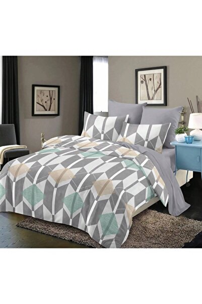MIXSNOW Comfortable Set Family Printed Bed Set Gift, Luxury Printed Bedsheet Set with Bed Sheet, Pillowcase