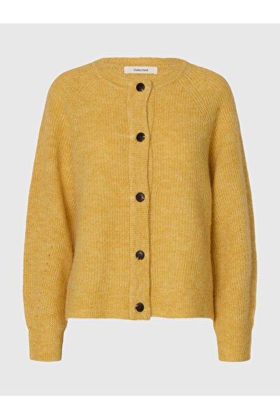 SELECTED Strickjacke Wollmix