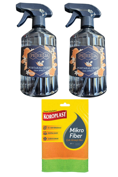 Pereja Portakal çiçeği oda kokusu sprey 2 âdet 500 ml koroplast çok amaçlı mi...