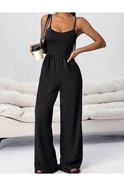 Sheya Shein long jumpsuit, black