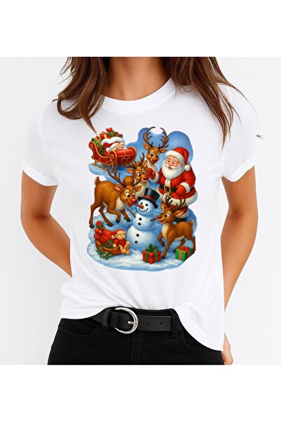 OEM Tricou Moș Crăciun 100% bumbac