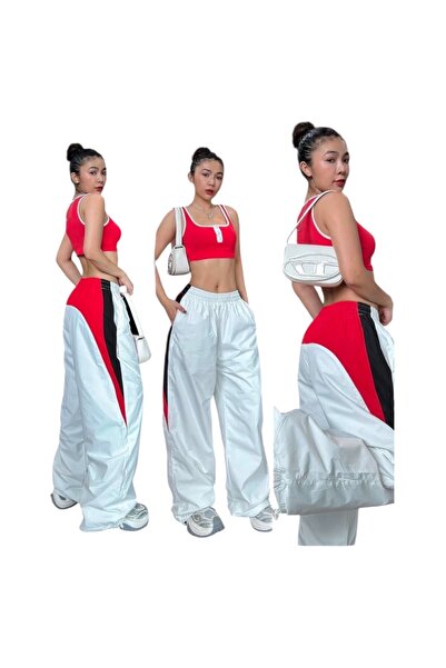 DEEFWEAR Y2k Baggy Unisex Parachute Pants