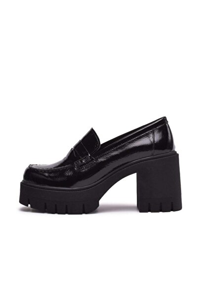 Gusse Bellına Women's Genuine Patent Leather Casual Shoes 46-3