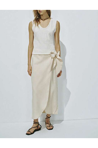 Sheya Shein maxi skirt, cream