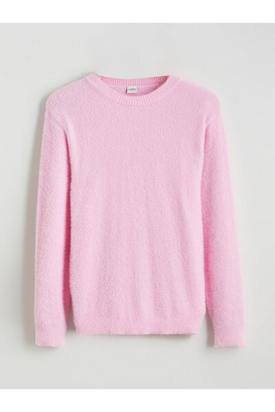 LC Waikiki Esvab • Modern & Distinctive Zero Roba Collar Girls' Knitwear Sweater
