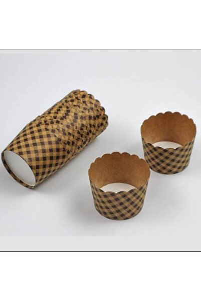 Kawimoda 24-Piece Printed Food-Grade Oil-Proof Paper Cake Molds – Cupcake Baking Cups