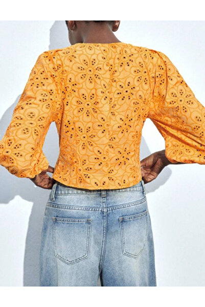 Sheya Shein shirt, orange