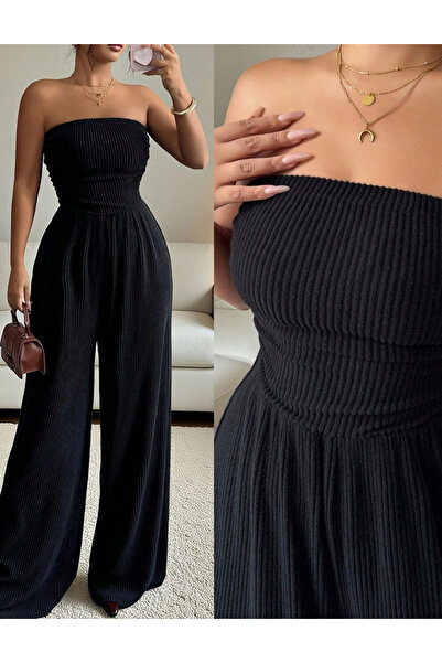 Sheya Shein long jumpsuit, black