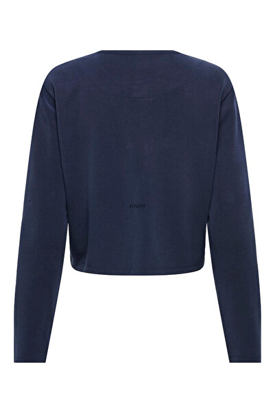 JDY Women's Jdygarzelle Buttoned Long Sleeve Cardigan 15352557 Navy Blue