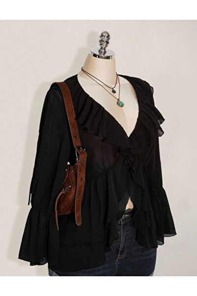 Sheya Shein shirt, black