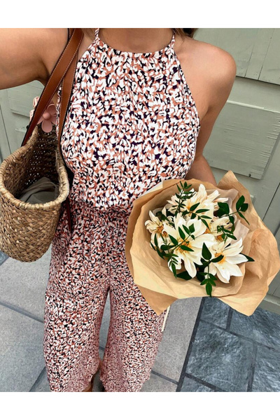 Sheya Shein long jumpsuit, mix colors