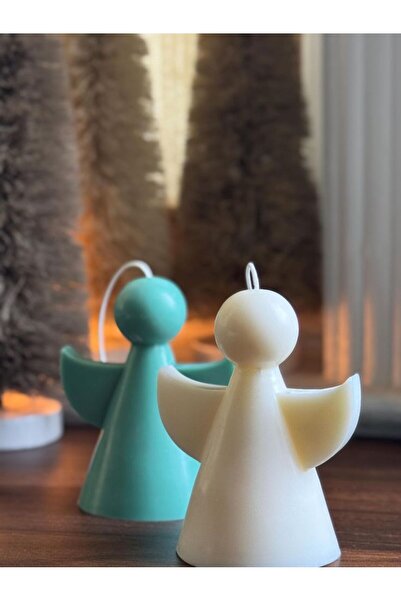 Handmade Decorative Christmas scented soy wax candle - Big Angel