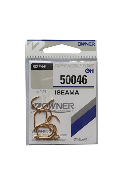 Mimteam Cârlige Owner 50046 ISEAMA, mărimea 8, aurii, pentru crap și gândaci ...