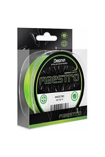 DELPHİN MAESTRO Fishing Line 0.07 mm 4.5 kg 150 m Fluorescent Green