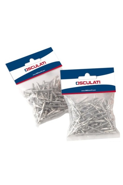 OSCULATI Capac standard cu știfturi din oțel inoxidabil 4x14 mm, pungă de pre...