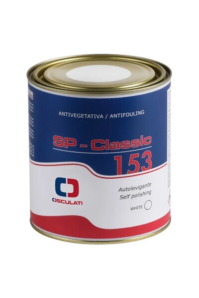 OSCULATI SP Classic 153 Antifouling Paint (Osculati), Blue, 25 L, Self-polishing, Copper-free