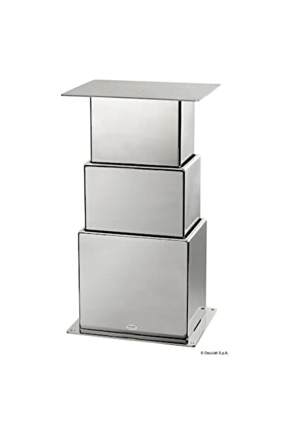 OSCULATI Electric Square Pedestal, 2 or 3-stage, for Tables, 12/24V