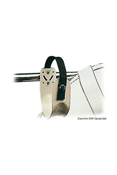 OSCULATI Suport de salvare tip potcoavă, aluminiu acoperit cu rășină epoxidică