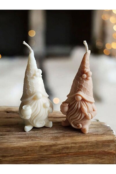 Handmade Decorative Christmas scented candle made of soy wax - Cnom