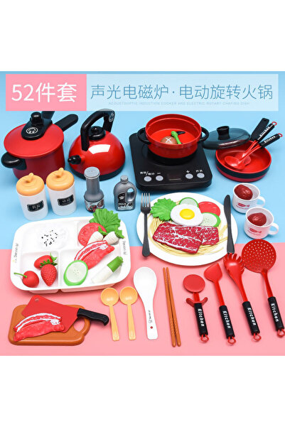 Soli Set complet de bucătărie pentru copii cu lumini si sunete