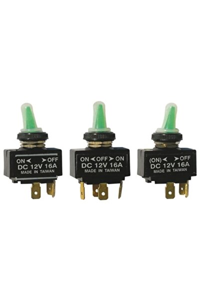 GFN Întrerupător basculant impermeabil din PVC, cu 3 terminale