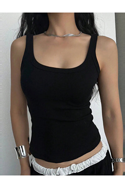 Sheya DAZY tank top by Shein, black