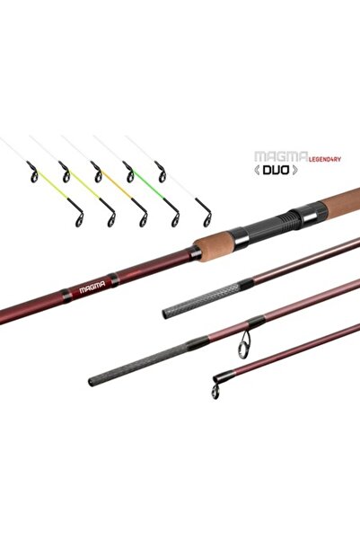DELPHİN Set de 5 vârfuri MAGMA LEGEND4RY Duo, vișiniu, 320-360cm/100g și 355-...