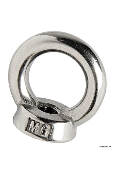 OSCULATI Șurub cu ochi, Osculati, Oțel inoxidabil, M12, Argint