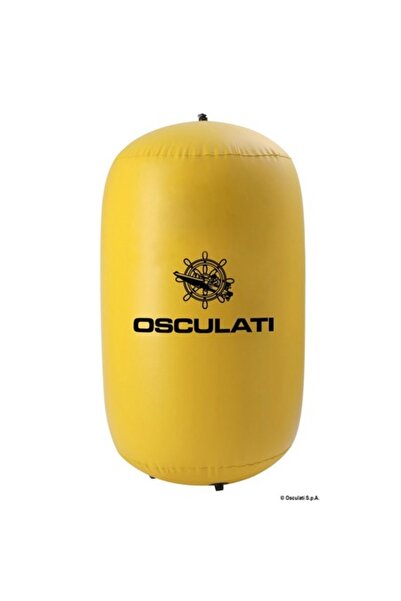 OSCULATI Geamandură din PVC, 80x120 cm, culoare galbenă,