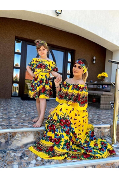 andrarose Yellow Floral Dress - MAMA