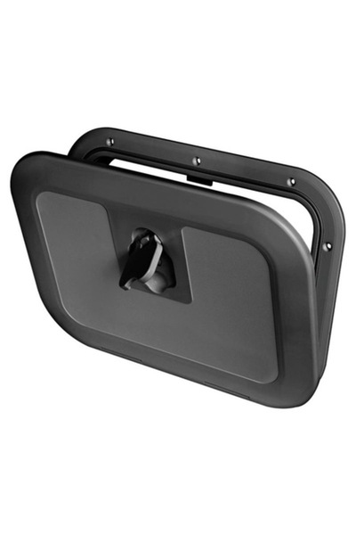 OSCULATI trapă de inspecție, neagră, 380 x 280 mm