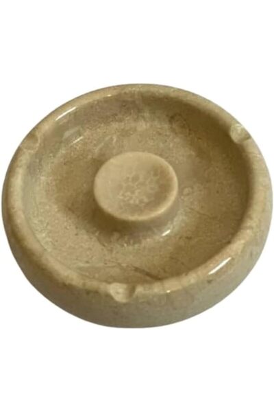 Generic Avilux Marble Ashtray - Large Capacity (Beige)