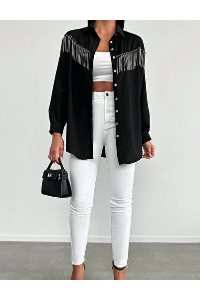 Sheya Shein shirt, black