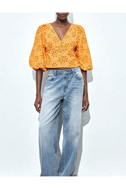 Sheya Shein shirt, orange