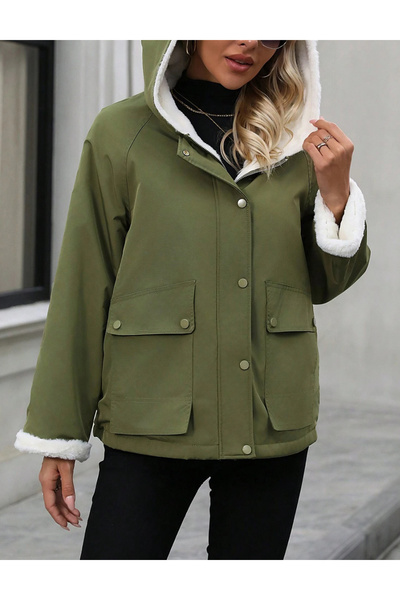 Sheya Shein jacket, khaki