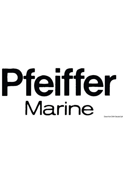 TNG Outdoor Pfeiffer Marine Aluminum Chock, 260 mm, Corrosion-resistant, Height 58 mm, Center Hole Distance 70 m
