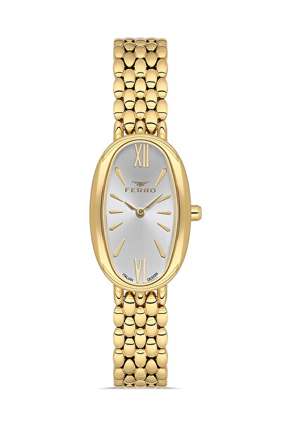 FERRO Yellow Steel Cord Women Wristwatch Fl21510A-B 3Atm Waterproof 2 Years Warranty Giftpacked