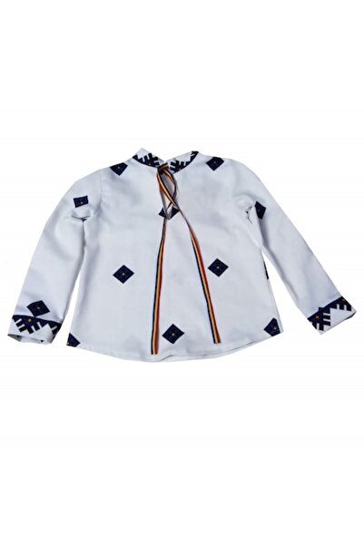 Mcf Traditional Boys' Shirt (Ie), MCF, Dobrogea, Multicolor, 7-8 years