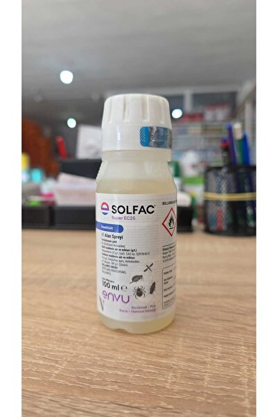 Bayer Solfac Ec25 100ml Hamamböceği Pire Sinek Ilacı