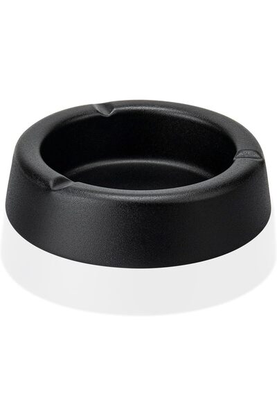 The Bros Black stainless steel ashtray