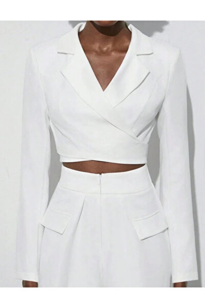 Sheya Shein jacket, white