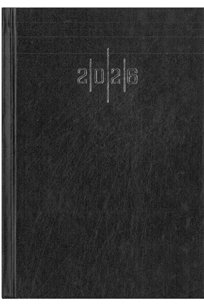 Liz Ajanda 14x20 Günlük Cilt Bezli siyah hafta sonları birleşik