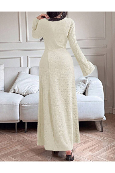 Sheya Shein maxi dress, cream