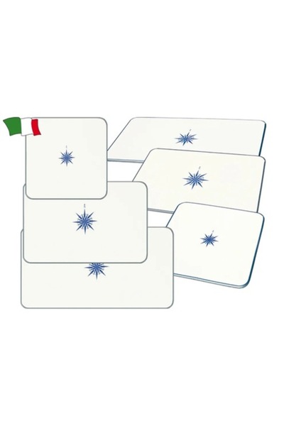 GFN Waterproof Tabletop with Marine Design, White