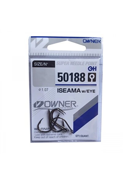 Mimteam Owner 50188 Isema cu cârlig cu ochi, mărimea 16 - cârlig staționar cu...