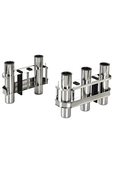 GFN Stainless Steel Wall Mount for 3 Fishing Rods