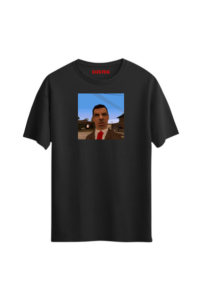 Eastek Mr. Bean Gta Sandreas Funny Face Meme T-Shirt, Men's T-Shirt, Women's T-Shirt, Unisex T-Shirt