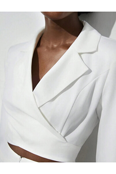 Sheya Shein jacket, white