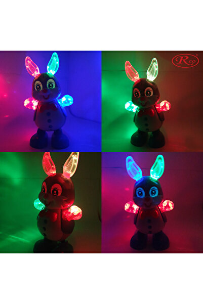RCO Interactive musical toy, with multi-colored lights, Dancing Bunny, 24x14 cm